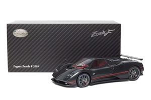 Almost Real 1/18 Pagani Zonda F black cacbon