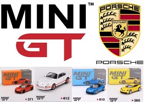 MiniGT 1:64 Porsche 911 (992) Carrera GT3 Targa